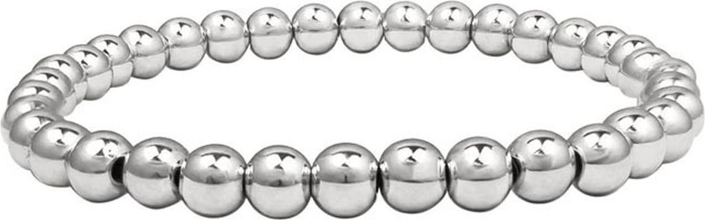 Mode Einfache Goldene Perlen Armband Männer Frauen Elastische Perlen Armreif Partei Schmuck Geschenk Täglichen Outfit Zubehör