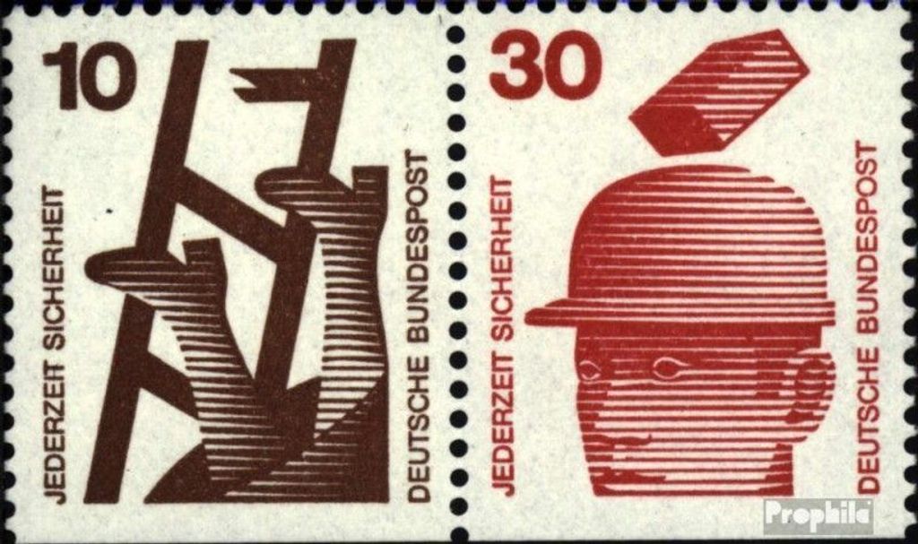 Briefmarken BRD (BR.Deutschland) 1974 Mi W52 postfrisch