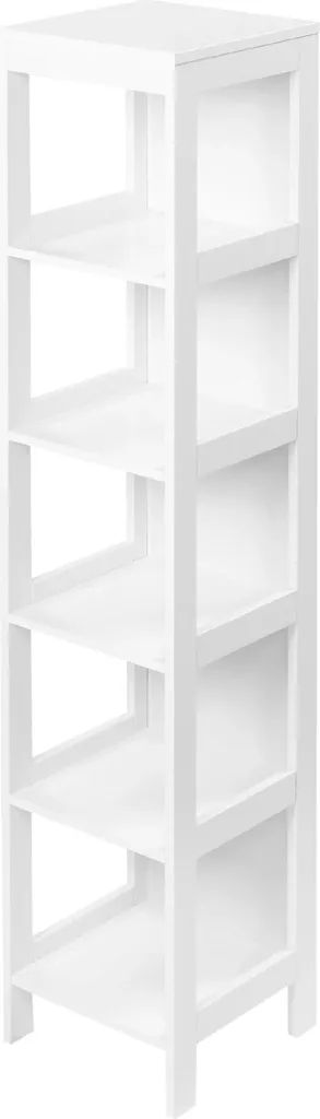 Étagère de salle de bain gain de place 140 cm pour rangement serviettes