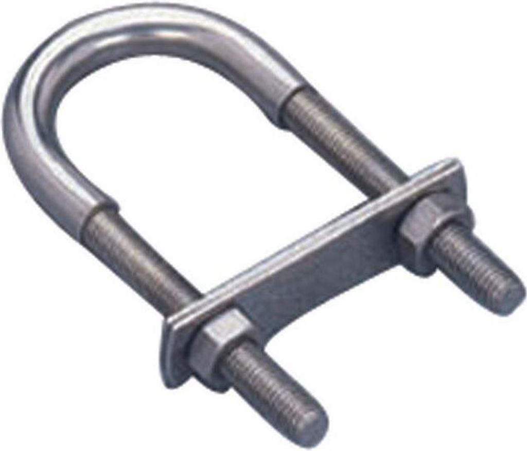 Lalizas U-bolzen Grau M6 80 mm Grau M6 80 mm