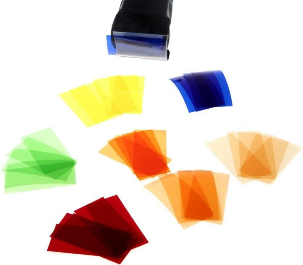 Godox CF-07 Kit Gelatine Colorate Universali per Flash Speedlite - 1