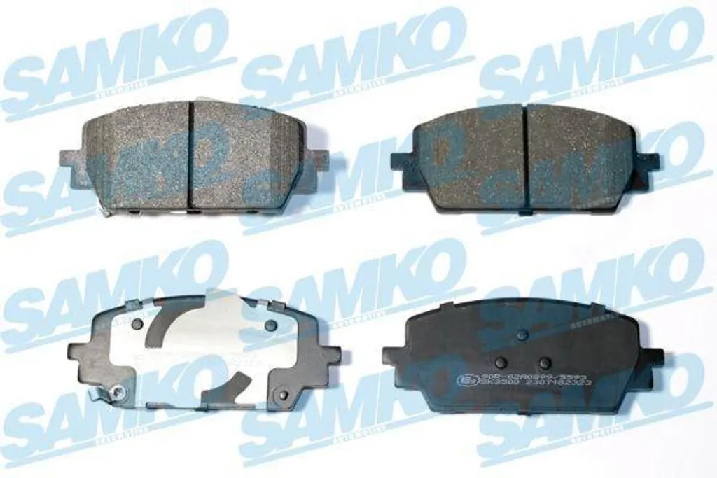 Plaquettes de frein avant SAMKO 5SP2323 pour HYUNDAI Santa Fé IV TM