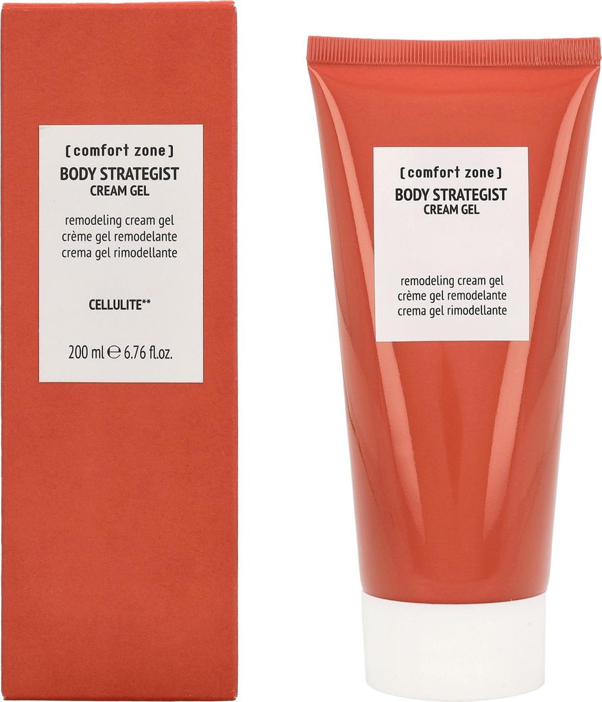 Gel crema stratega per il corpo della zona di comfort della Immagine del prodotto 