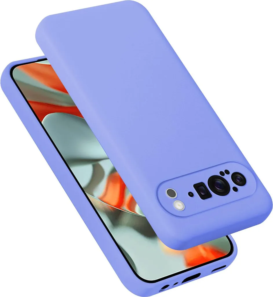 Cadorabo Google Pixel 9 Pro XL Case - Silicone Liquido Nero Opaco
