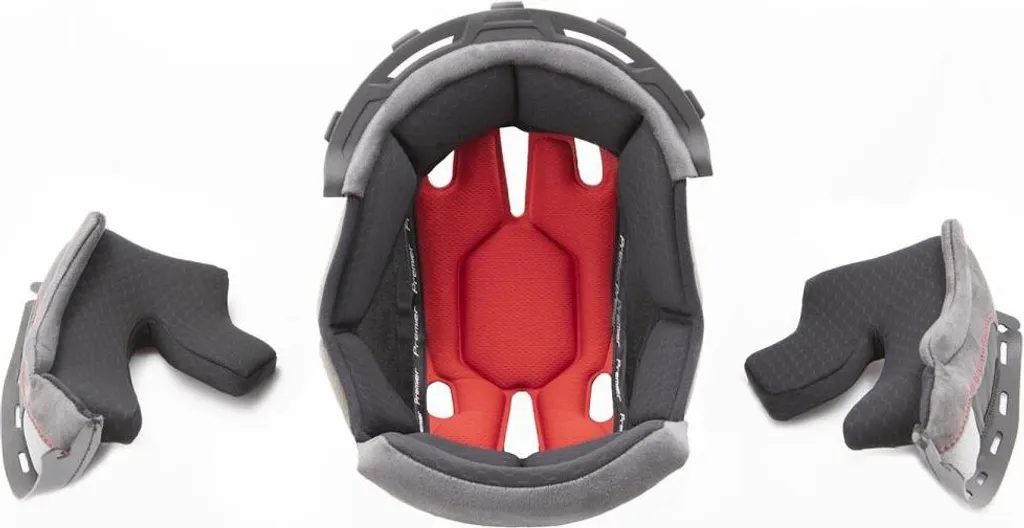 Casque Premier Discovery Streetfighter pour Motards Urbains Taille M Rouge