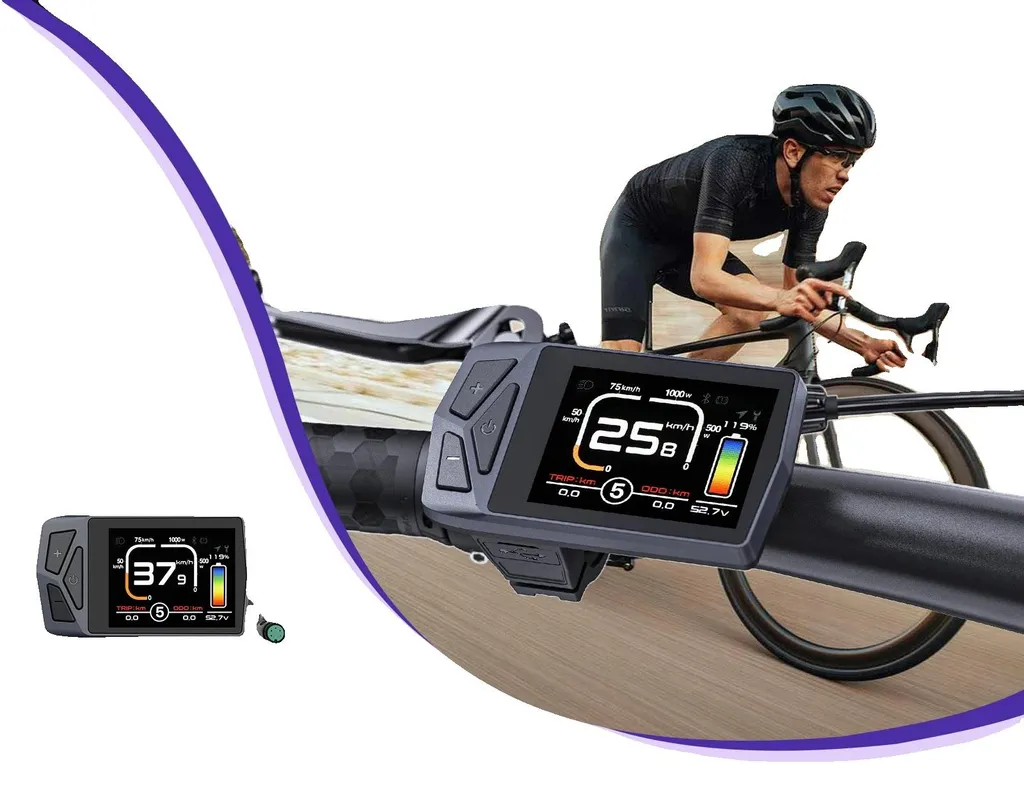 Compteur vélo EKD01 Bluetooth étanche avec affichage LCD haute précision