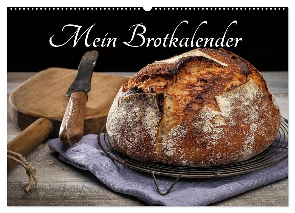Mein Brotkalender (Wandkalender 2027 DIN A2 quer), CALVENDO Monatskalender