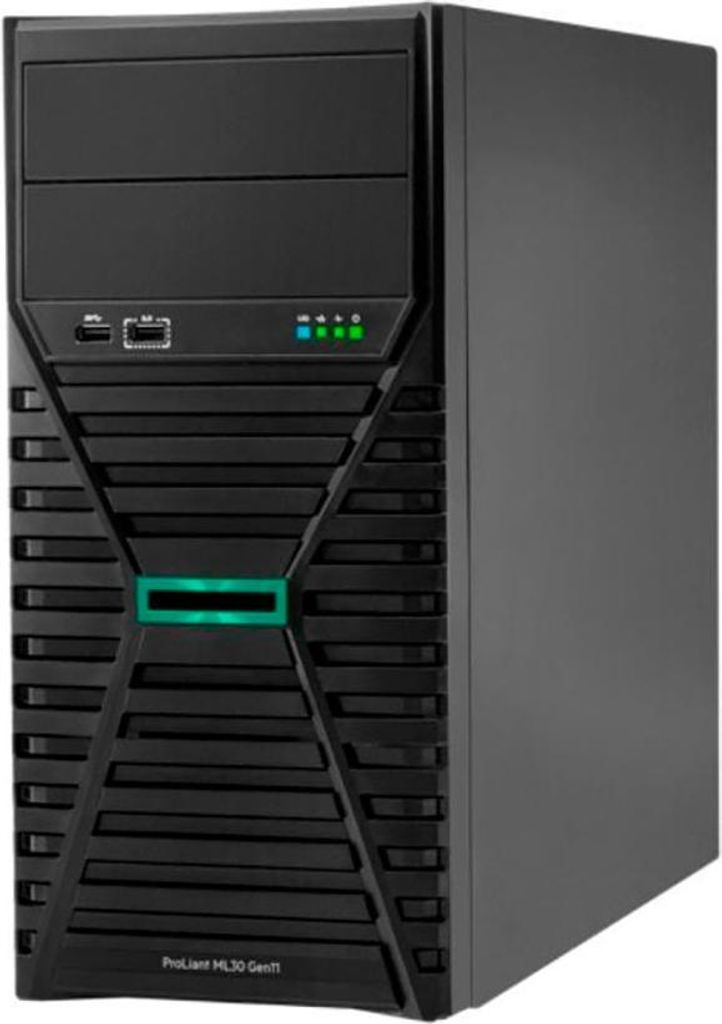 HPE Smart Choice ProLiant ML30 Gen11 E-2436 2.9GHz 6c 1P 1x32GB-U 8SFF MR216i-p 2x480GB SSD 2x800W PS EU Server