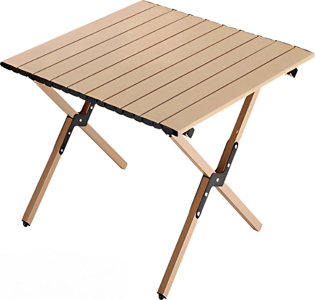 Happiq Klapp-Campingtisch – Tragbare Outdoor-Tisch mit Aufbewahrungstasche – Leichtgewicht, Stabil & Vielseitig – Ideal für Picknick, Campin...