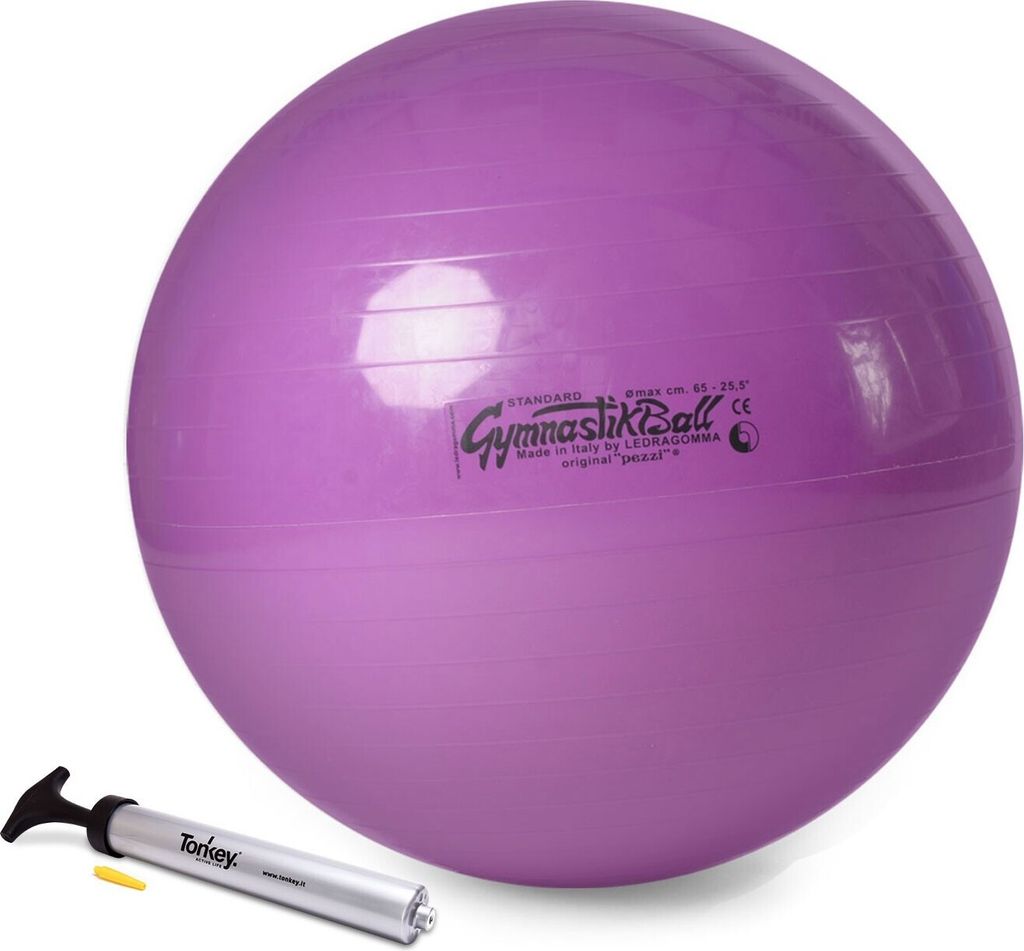 Original Pezzi Gymnastikball STANDARD m. Pezzi Pumpe - violett