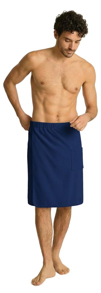 S Active Kilt S/M, 100% Mikrofaser, 350 g/m², Schnell trocknend, Marine (Granat)