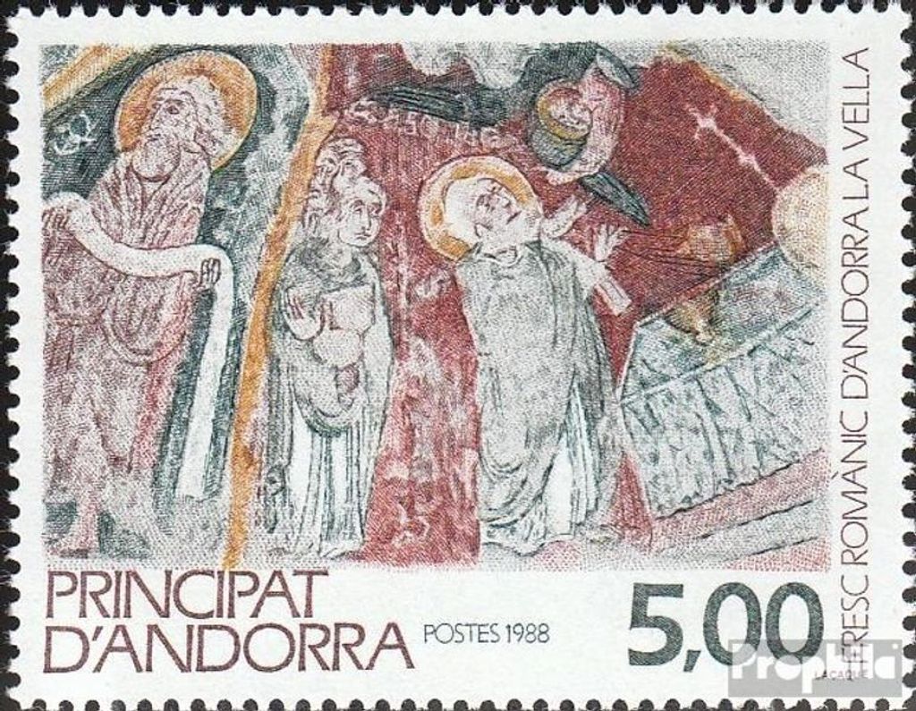 Briefmarken Andorra - Französische Post 1988 Mi 396 Produktbild 