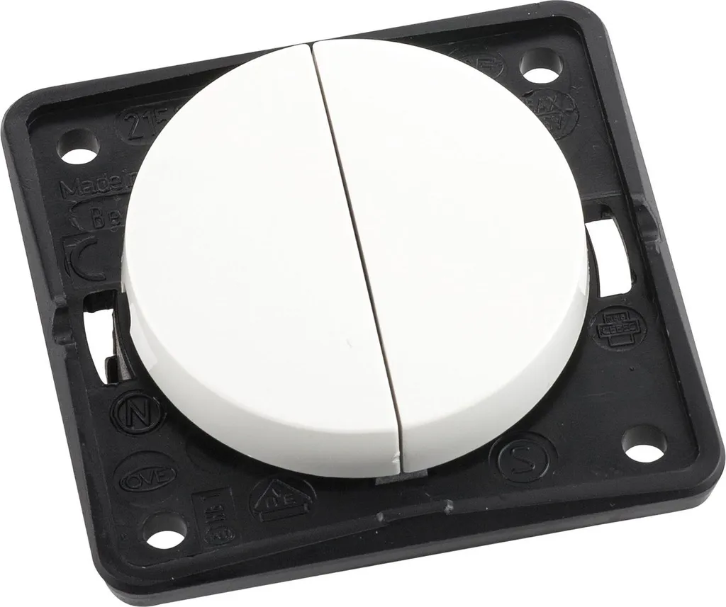 Berker 936552509 Interrupteur à bascule PWS avec bornes à vis durable