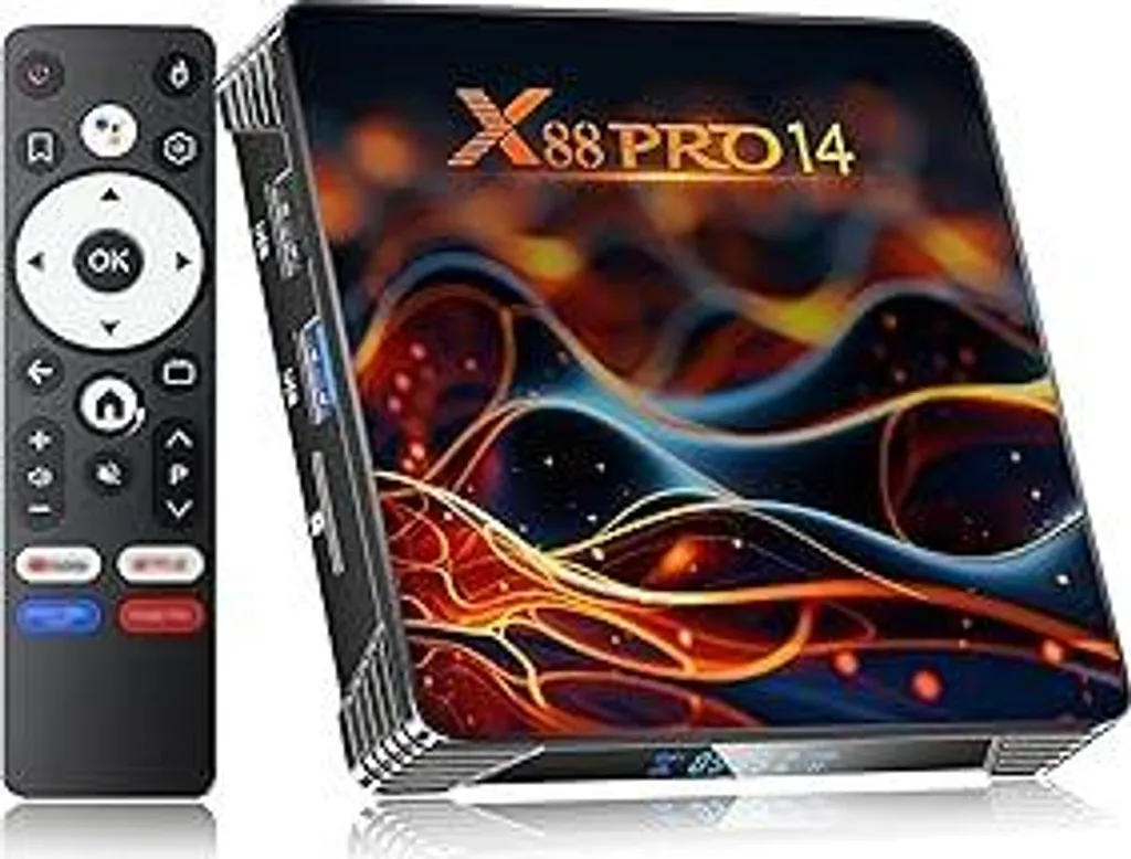 Smart Box TV Android 14 2025 RK3518 | WiFi 6 8K HDR10+ Bluetooth