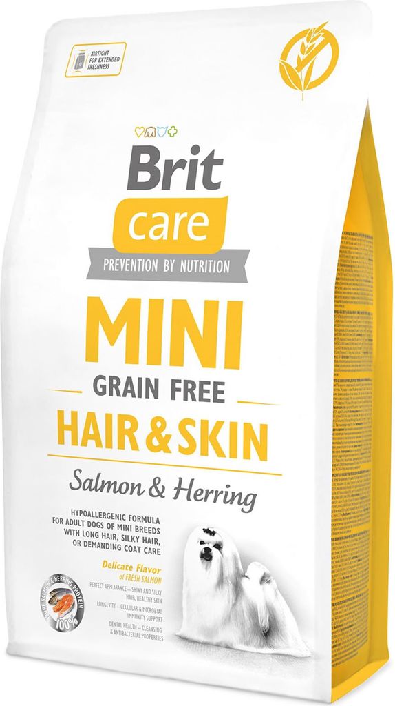 Brit 2kg GrainF Hair & Skin Salmon & Herring Immagine del prodotto 