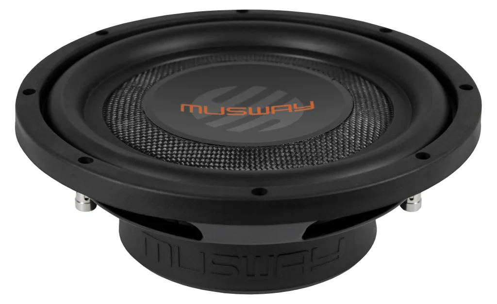 Haut-Parleur de Graves Subwoofer Plat 25 cm MUSWAY MWS1044 Compact