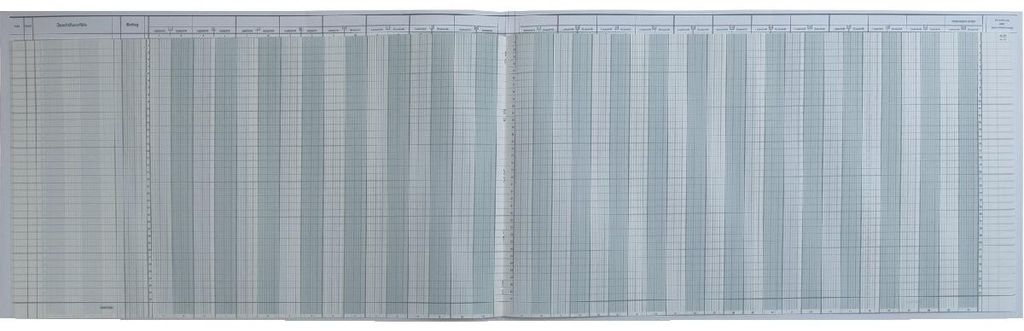 Amerikanisches Journal 20 Konten mit Kopfleiste 48 Blatt Produktbild 