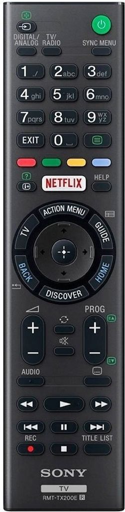 Telecomando originale Sony TV RMT-TX200E | Immagine del prodotto 