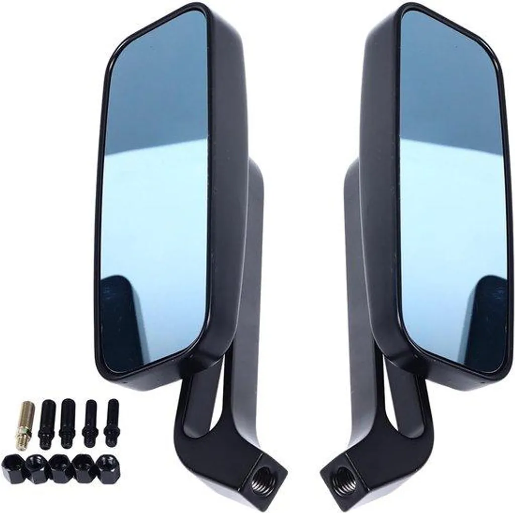 Rétroviseurs de moto anti-vibration - Solution miroir bleu anti-reflet