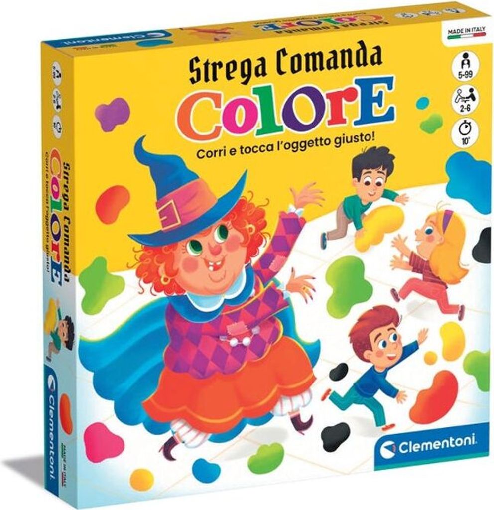 Baby 16819 Brettspiel Strega Comanda Colore Kartenspiel