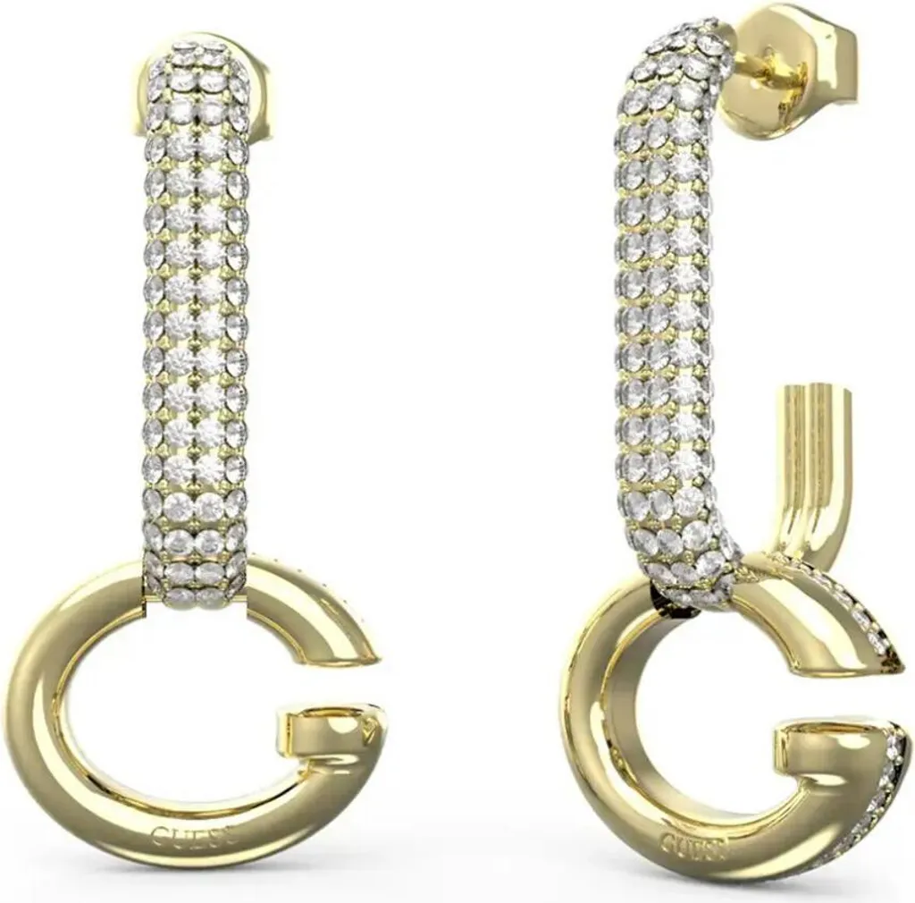Guess Orecchini JUBE04520JWYGTU | Accessorio Fashion Gold con Cristalli