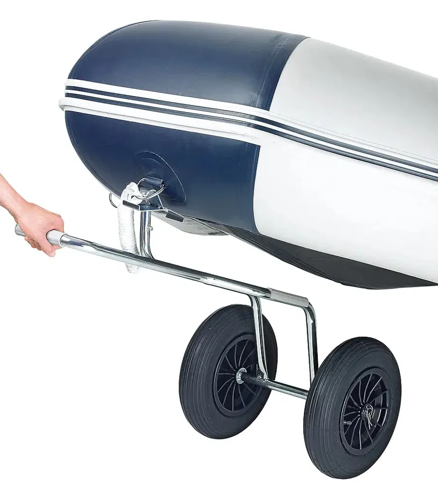 Chariot de mise à l'eau Allpa Niro pour zodiac et bateau pneumatique