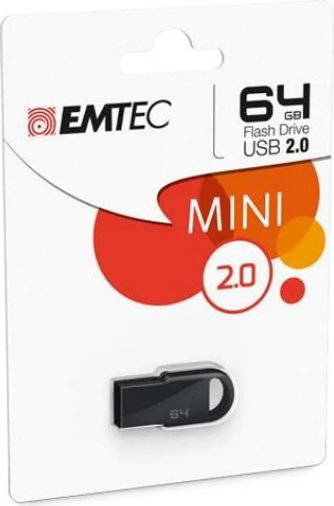 Clé USB 64 Go EMTEC D250 : Ne Perdez Plus de Place avec ce Mini Format
