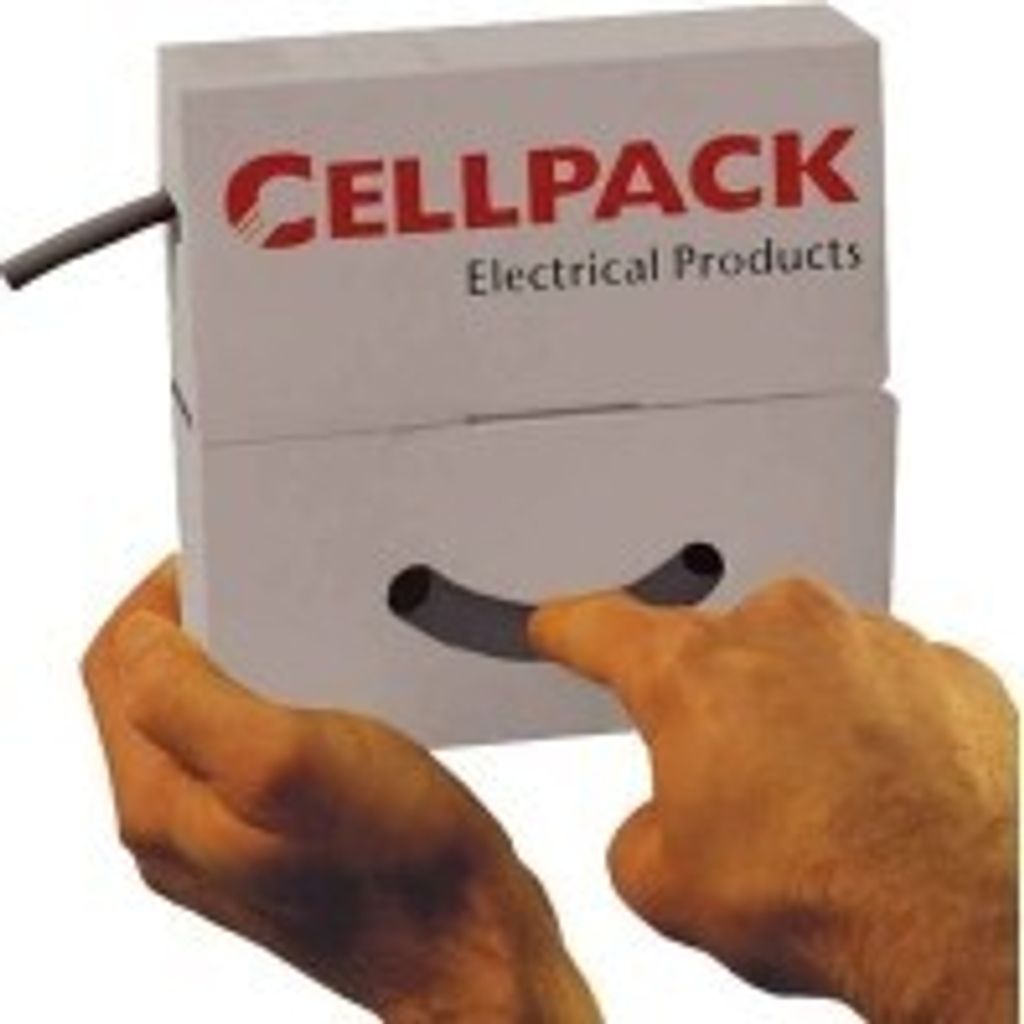 Cellpack SCHRUMPFSCHLAUCH-BOX DÜNNW. OR (SB 25.4-12.7/4M OR)