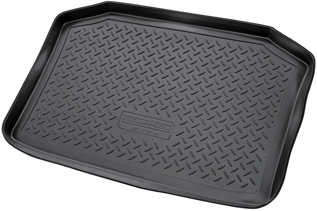 Gummi Kofferraumwanne für VW Polo | Typ 9N 9N3 | 2001-2009 Produktbild 