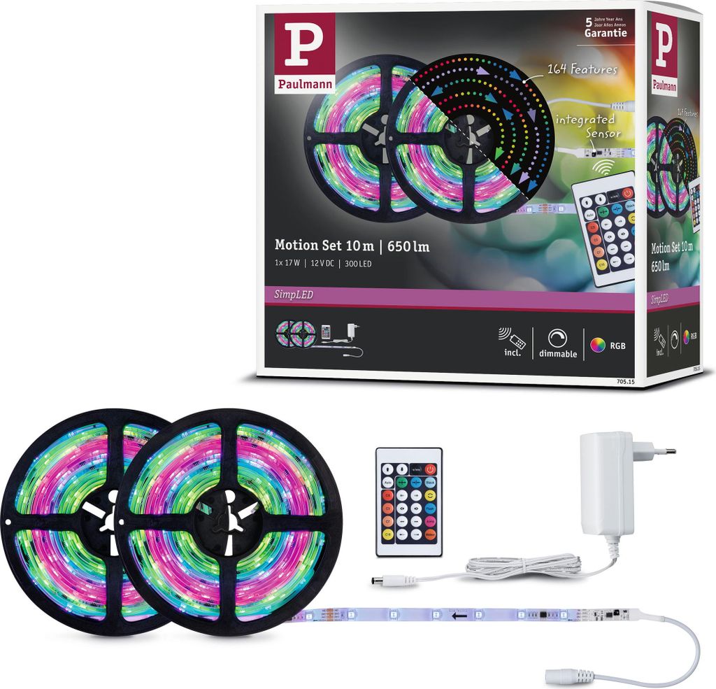 Paulmann SimpLED Motion LED Strip RGB Komplettset