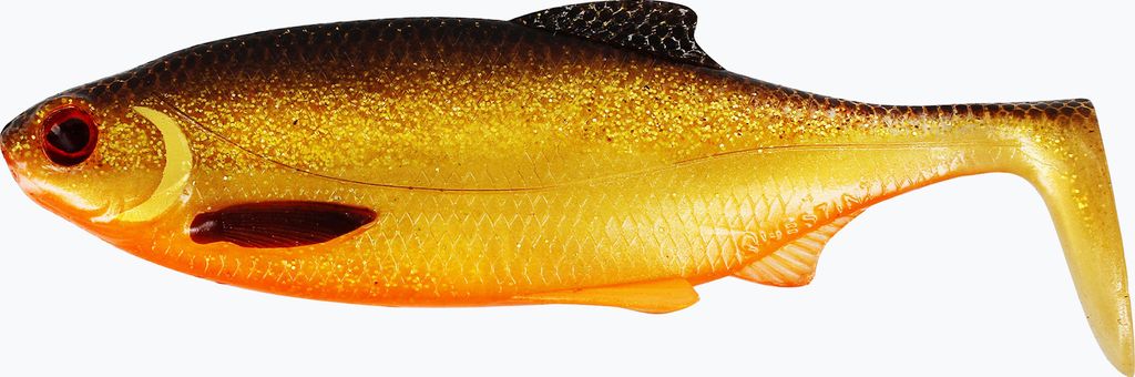 Westin Ricky the Roach Shadtail 10cm Gold Rush
