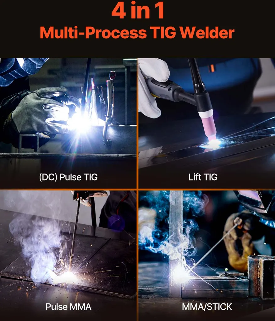Soudeuse TIG avec écran LED et Onduleur IGBT - Poste multi-fonctions - 2