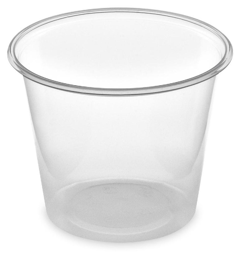 50 Dressingbecher Dipbecher Saucenbecher o. Deckel 125 ml Ø Produktbild 
