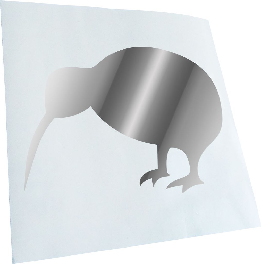 Kiwistar - Autoaufkleber - Kompass - Neon Matt - Aufkleber für Auto Kfz Fahrrad, LKW, Truck Mofa