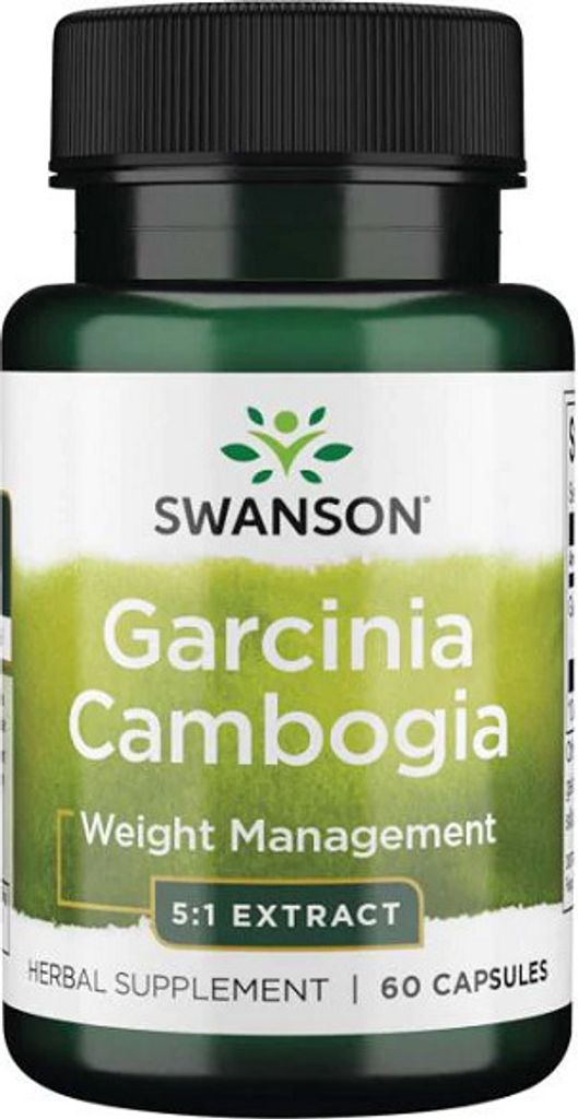 Garcinia Cambogia 5:1 Extrakt 60 Kapseln Swanson Health Produktbild 