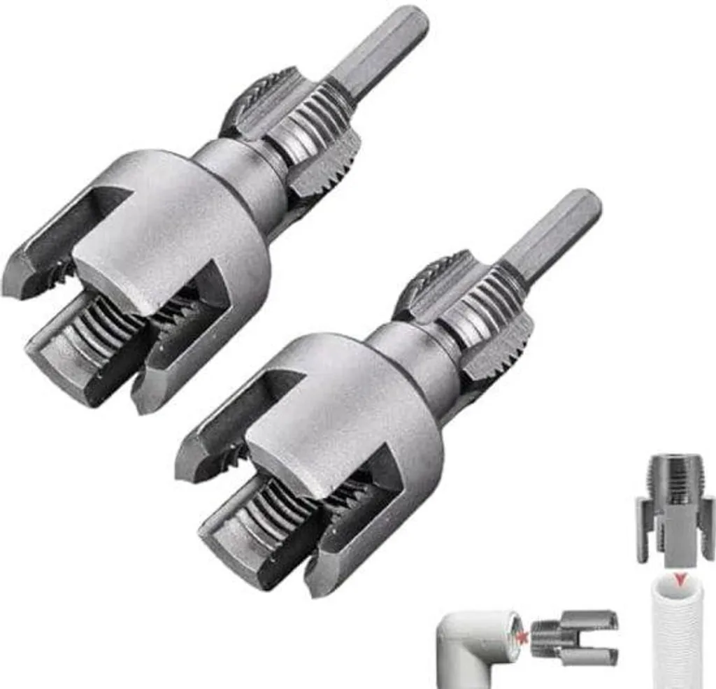 Pince coupante 2-en-1 PVC - Acier robuste pour connexions étanches