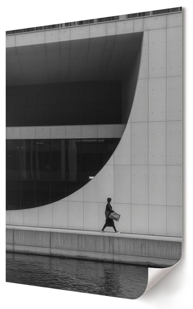 Urbanisierter Minimalismus- Kunstdruck A3 (29x42 cm) - Industriell, Modern- Wandbild für Wohnzimmer Schlafzimmer & Flur, Modernes Poster Wanddeko,...