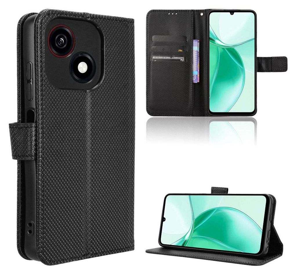 Étui à rabat pour ZTE Blade A35e 4G, modèle Book Wallet en Image du produit 