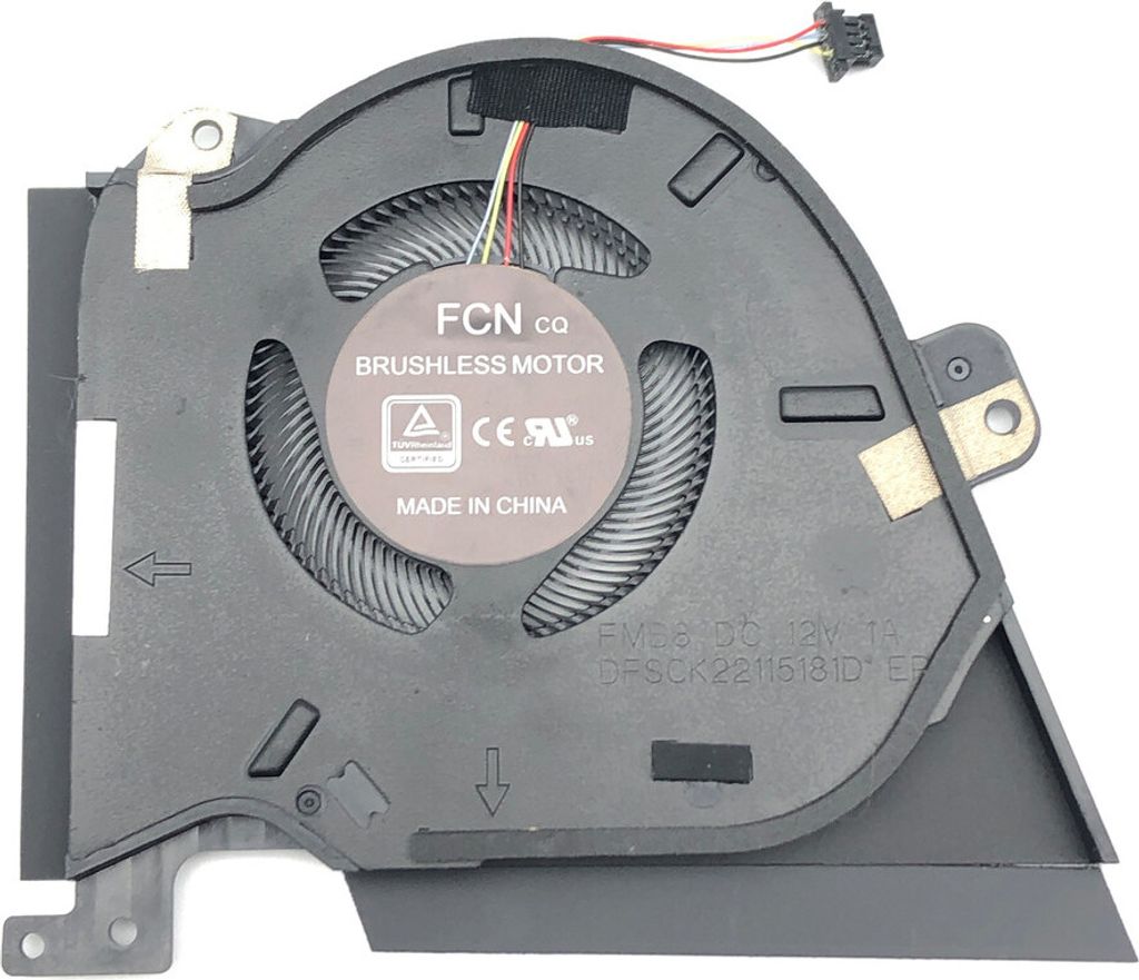 GPU Version - Lüfter Kühler Fan kompatibel für Asus ROG Zephyrus Duo 15 SE GX551QR-HF067T
