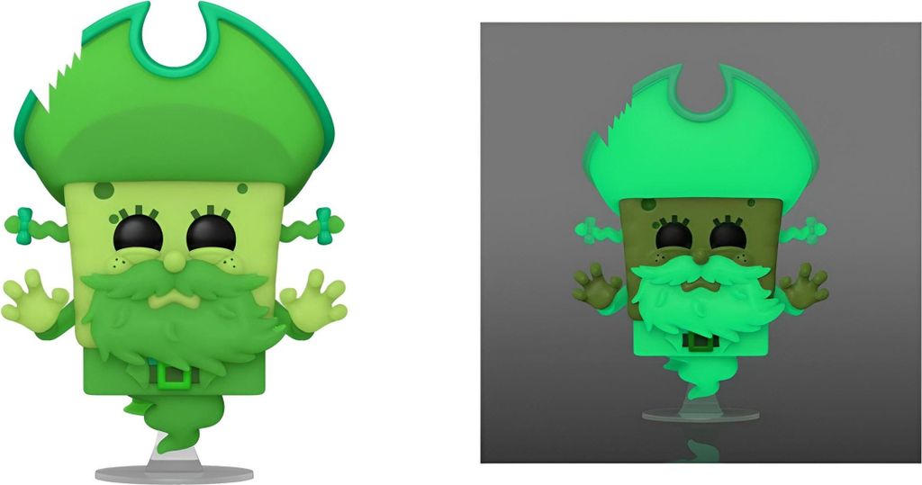 FUNKO POP! Vinyl Figur Animation The Spongebob Movie Spongebob as the Flying Dutchman Glow 1943