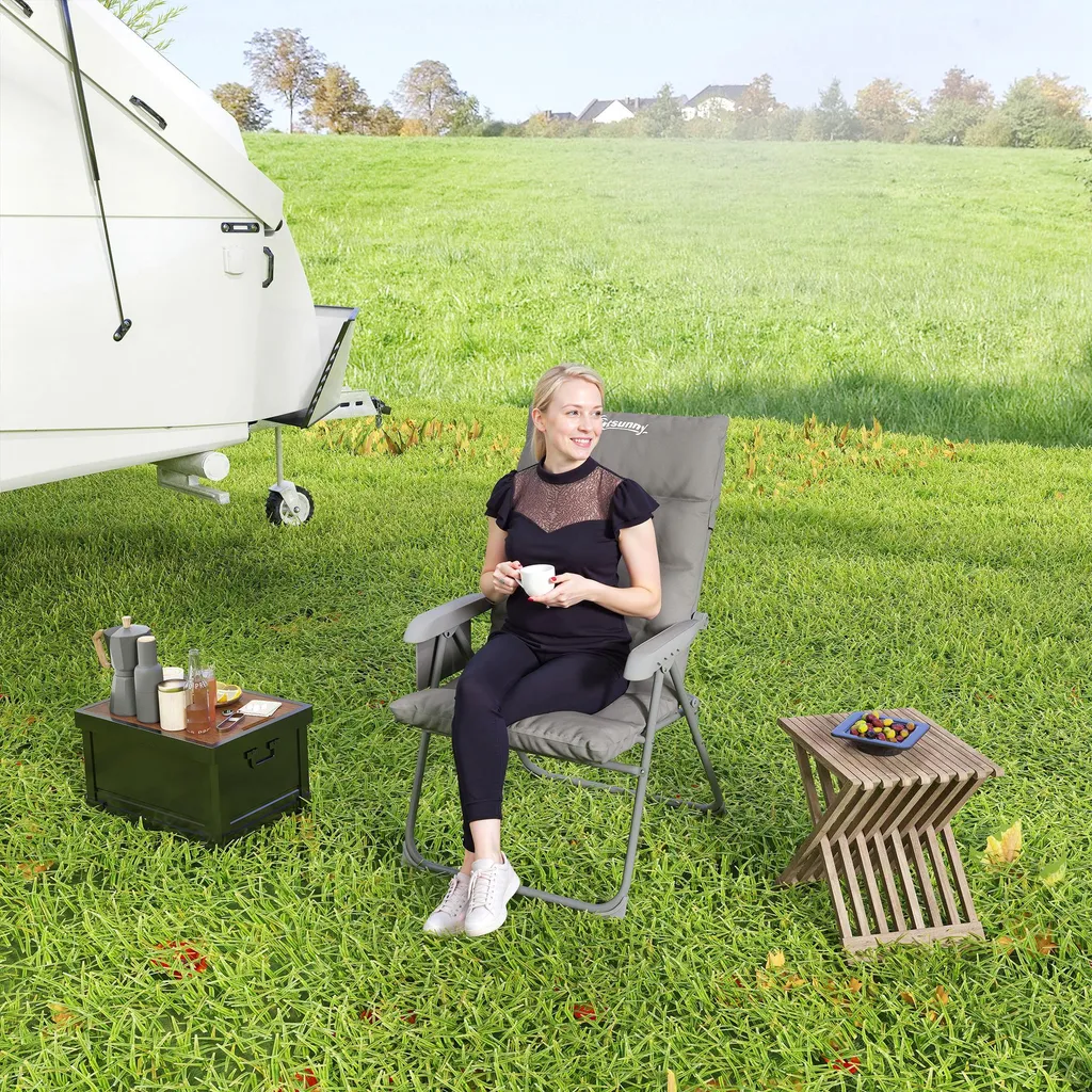 Chaise de Pêche Ergonomique et Fauteuil de Camping Pliant - 5