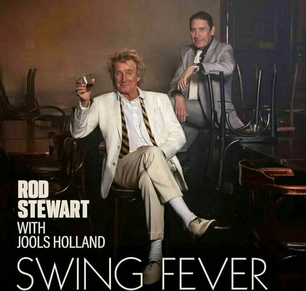Swing Fever Rod Stewart Jools Holland LP - Vinyle Haute Fidélité Jazz