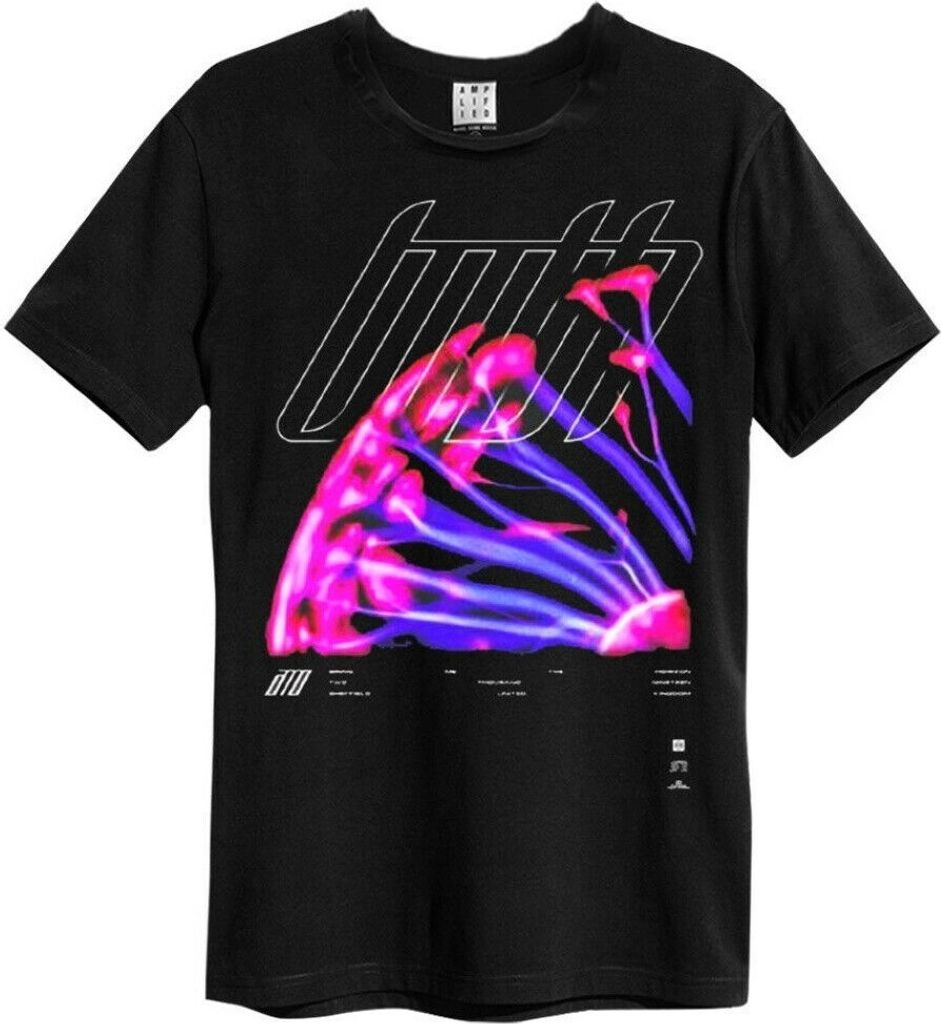 Amplified - "Amo" T-Shirt für Herren NS5600 (L) (Schwarz)