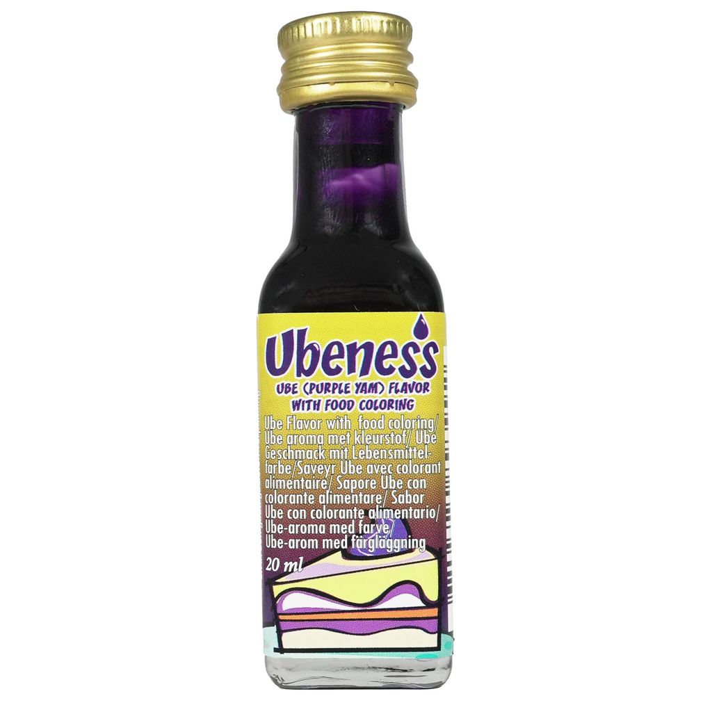 Ubeness Ube Purple Yam Aroma mit Farbstoff 20ml Produktbild 