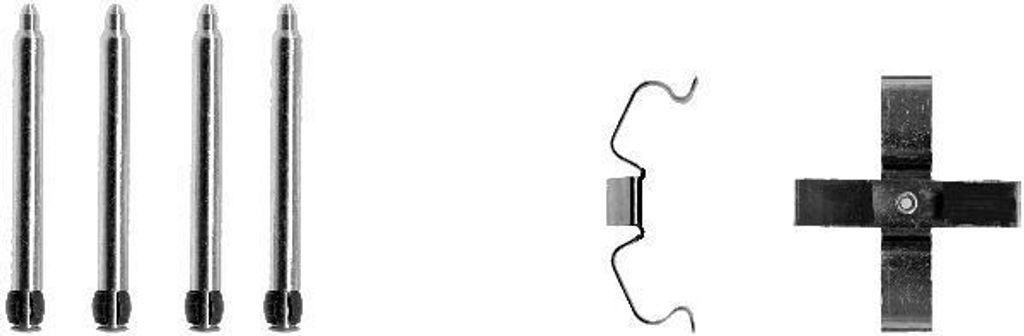 TEXTAR 82025700 Zubehörsatz Scheibenbremsbelag Hinten für OPEL Astra F CC (T92) VECTRA B (36) Calibra A (C89) Kadett E CC (T85) Astra F Caravan (...