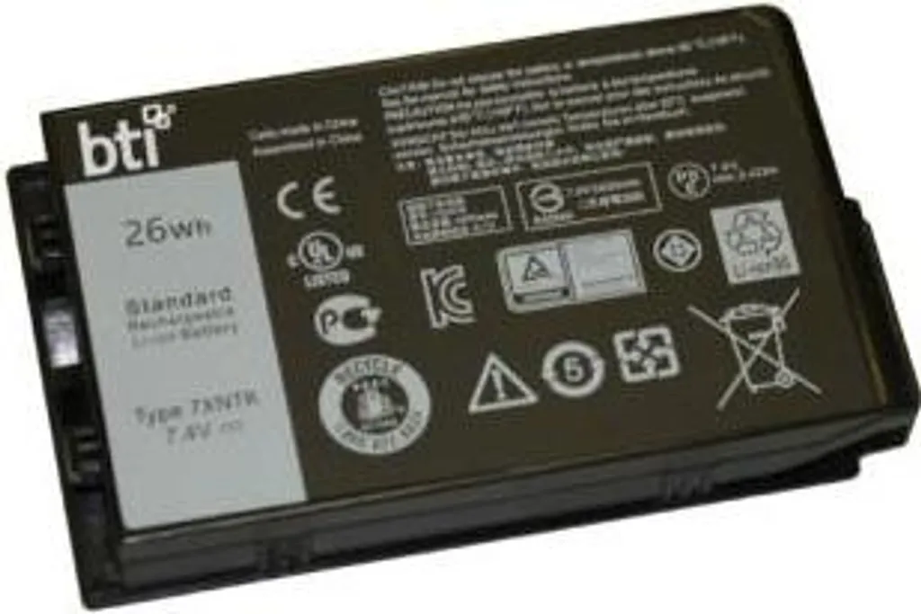Batterie Lithium-Ion 7XNTR-BTI haute capacité pour Dell Lat 12 7202