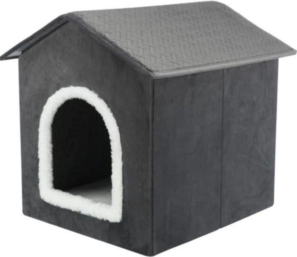Cuccia per gatti TRIXIE Livia, 50x50x54 cm, grigio e Immagine del prodotto 
