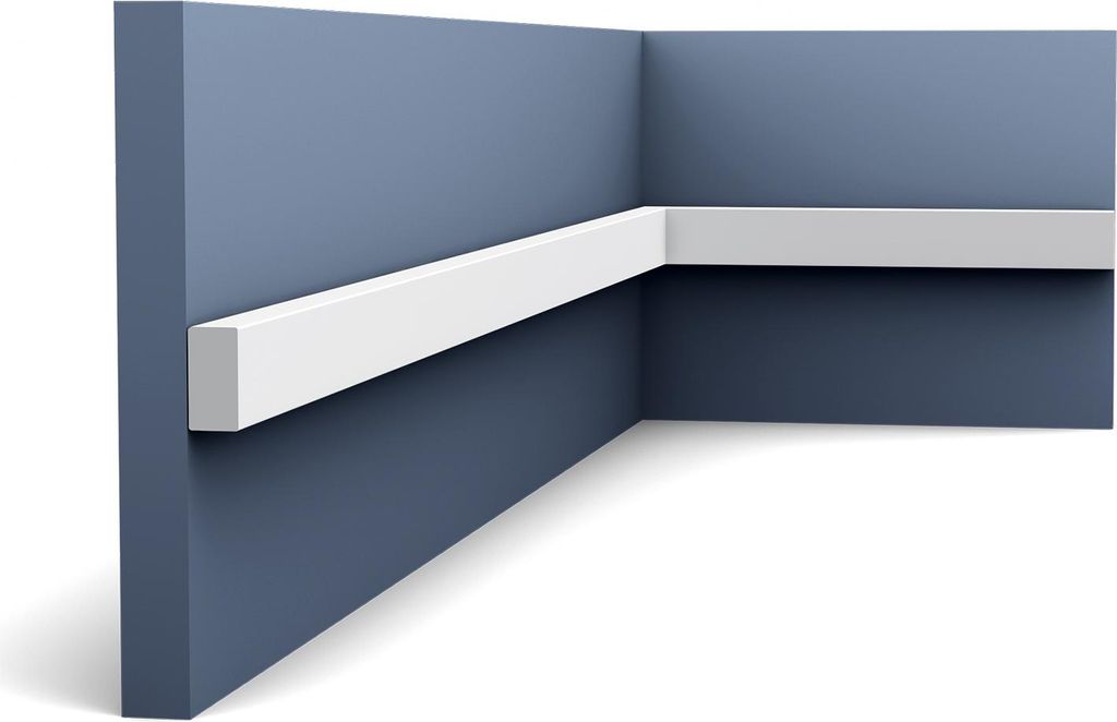 Orac Decor SX194 AXXENT SQUARE Sockelleiste Zierleiste Produktbild 
