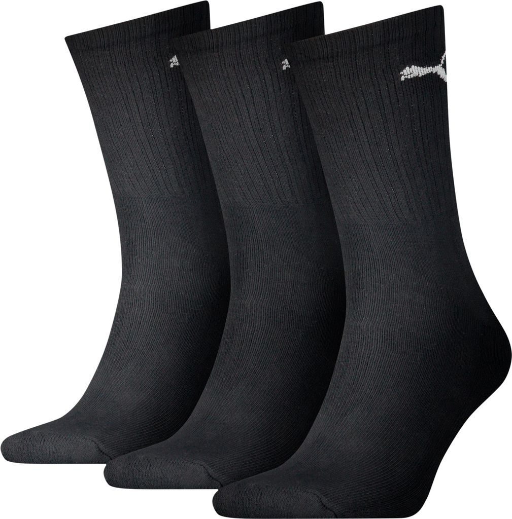 Puma 3er-Pack Sportsocken schwarz Produktbild 