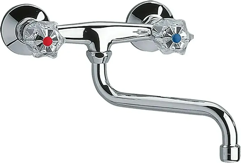 Miscelatore a muro MIXOMAT Brillant Cromo: Rubinetto Bicomando Cucina